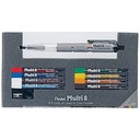 Pentel Super Multi 8-Piece Mechanical Pencil Set