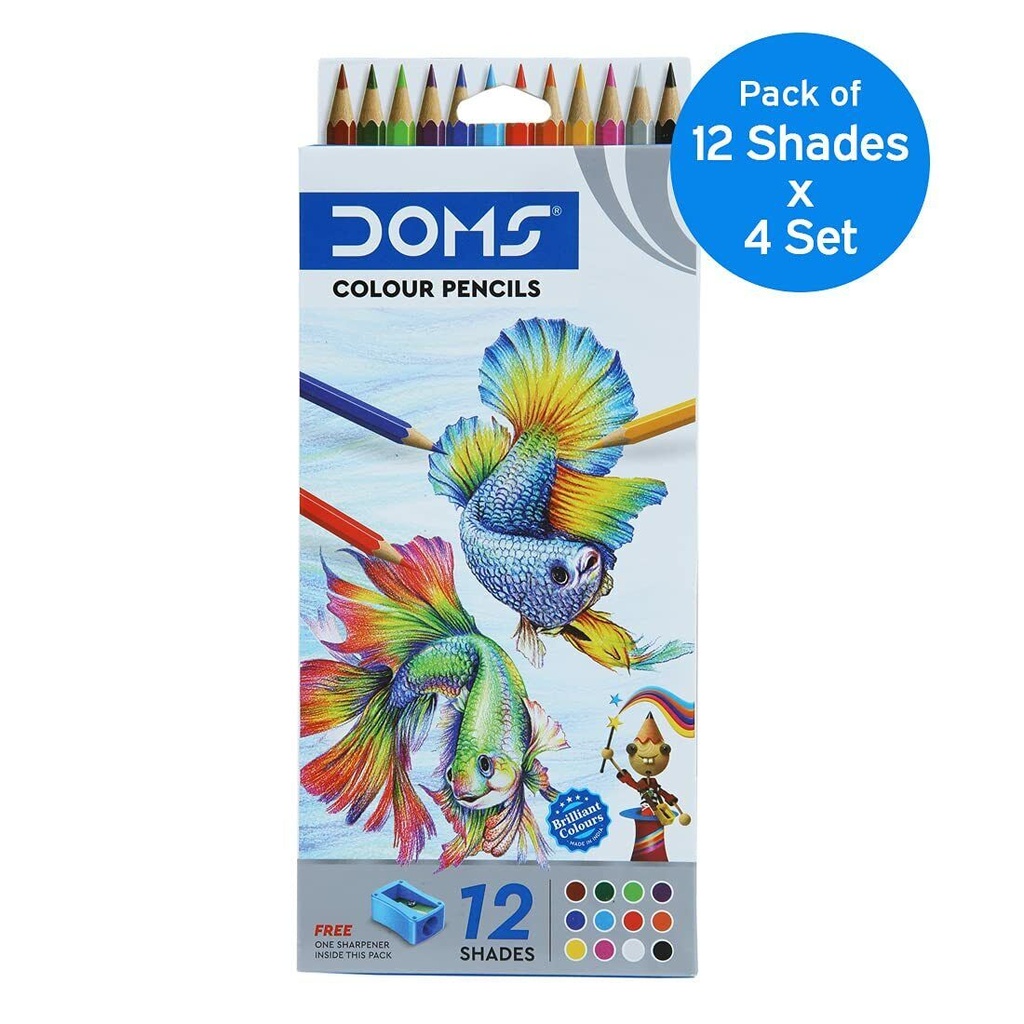 Doms Colour Pencil  12Colours