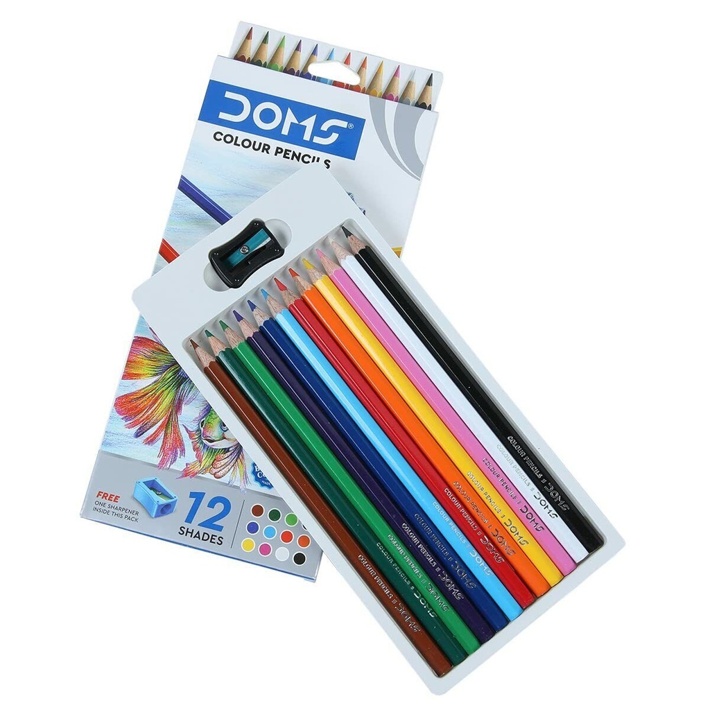 Doms Colour Pencil  12Colours