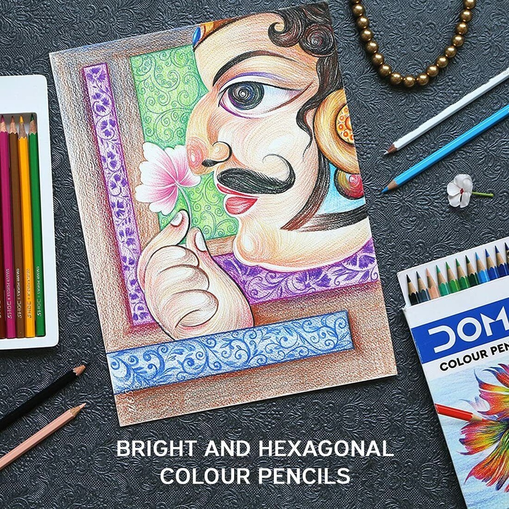 Doms Colour Pencil  12Colours