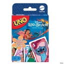 Mattel Game UNO Lilo & Stitch Game Party Supplies 112 Card Game for 2-10 Players Ages 7 and Up, Blue JCC10