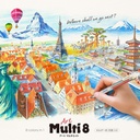 Pentel Multi 8 Color Pen Set(12 Refills)