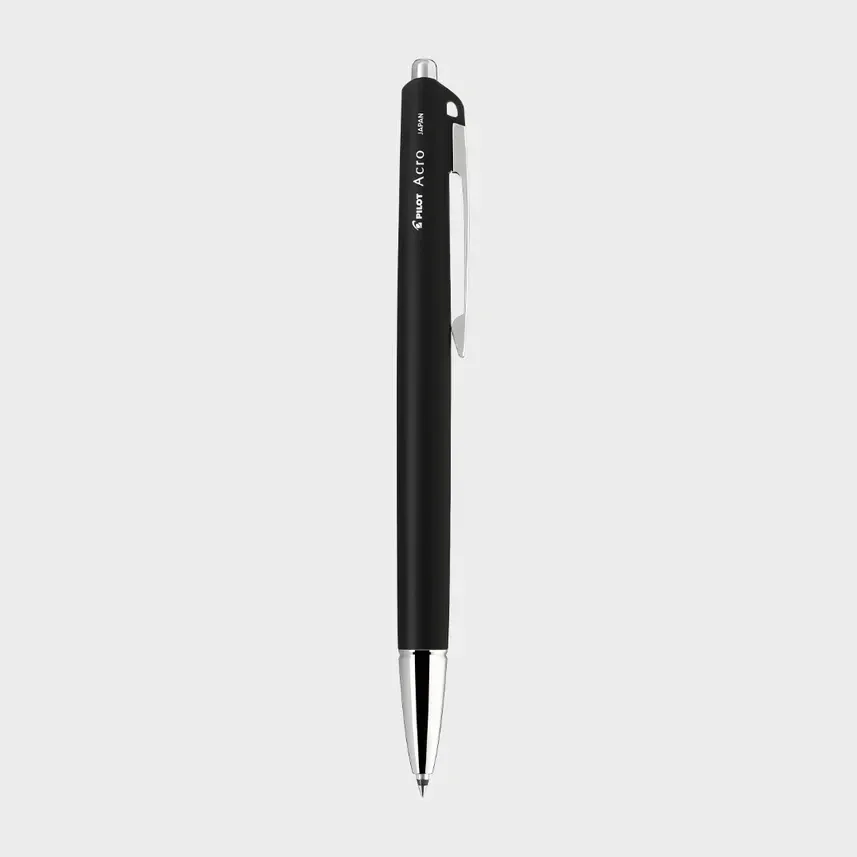 Pilot_Ballpoint-Pen_0.5mm-Extra-Fine_Acro-500_BAC-50EF_Black-Matte_BAC-50EF-BM_4902505625411_indofuture_Japanese_1080x1080px_1.webp