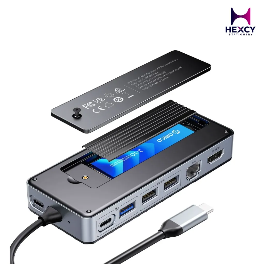 Orico Docking Station with M.2 SSD Enclosure