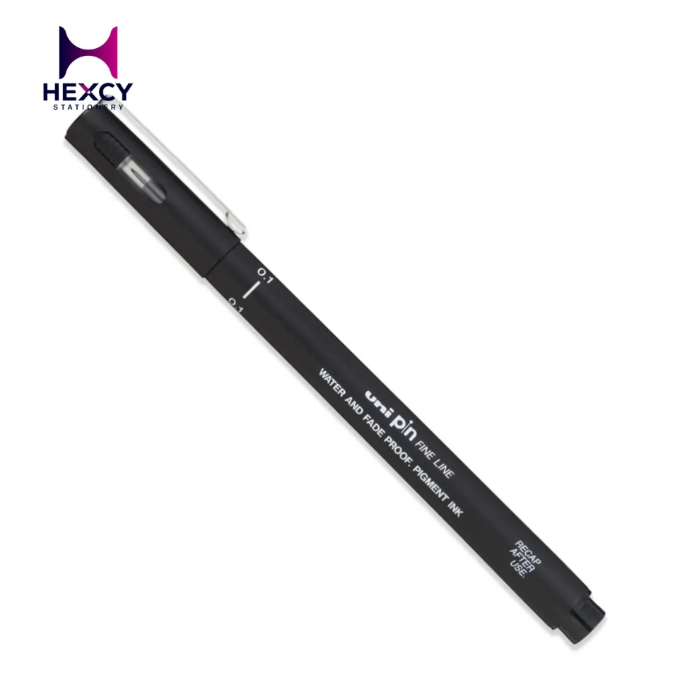 Mitsubishi Pencil Water-based Sign Pen, Extra Fine Point, 01, Black