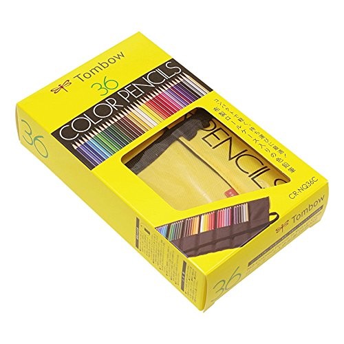 Tombow NQ Colored Pencils in a Roll Case,24 Colors
