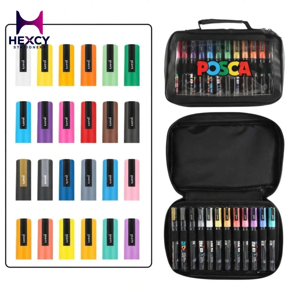 Uni Posca Fine Point Black PC3M.24