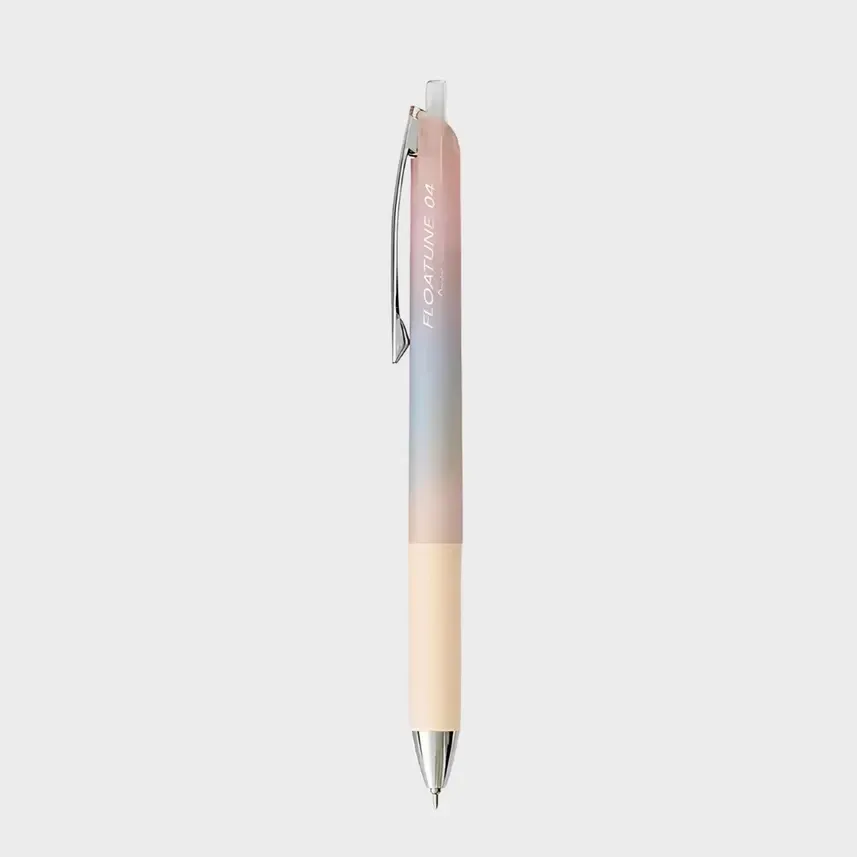 Pentel FLOATUNE Ballpoint Pen, Airy Design, 0.4mm, Black Ink, Limited Edition, BZN204AD