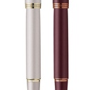 PARKER 2190485 Parker Fountain Pen IM Monochrome Burgundy BGT Fine Point Gift Box Authentic Imported