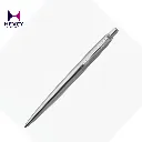 PARKER 1953344 Parker Ballpoint Pen, Jotter, Stainless Steel CT, Medium Point, Oil-based, Gift Boxed
