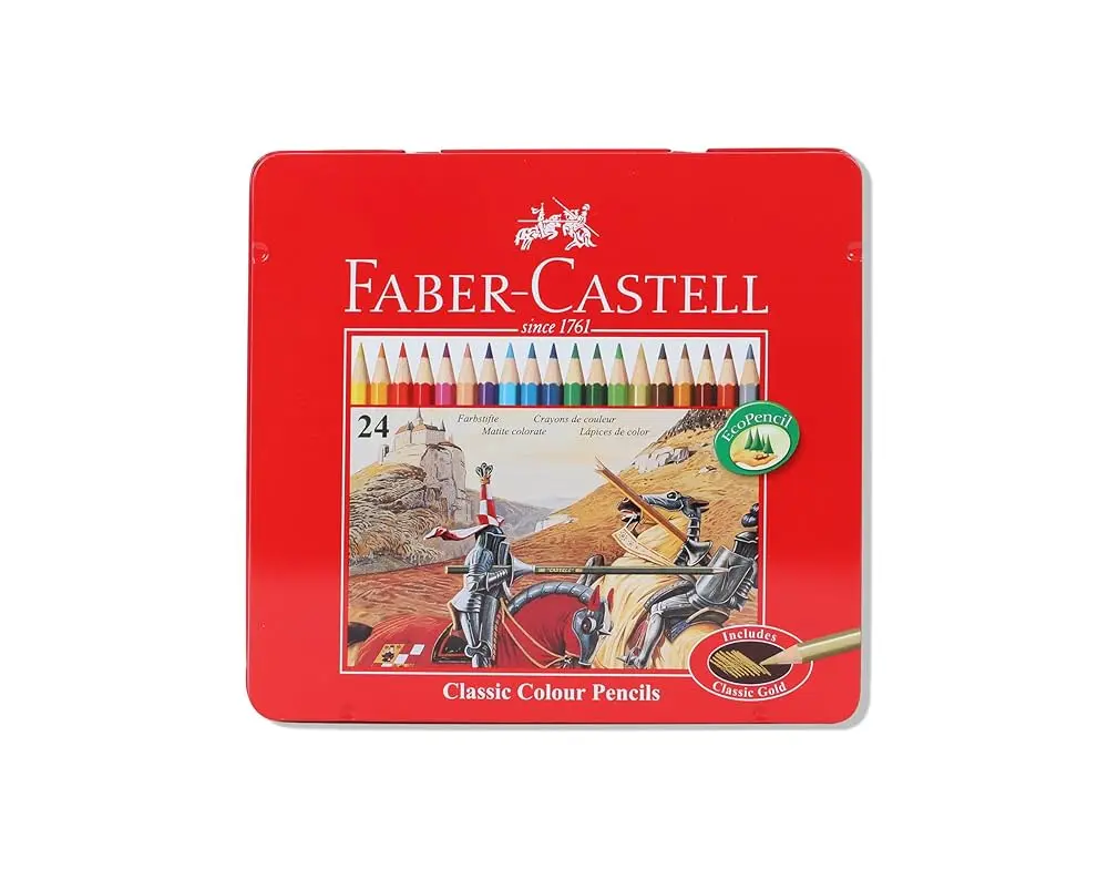 Faber Castell Colored Pencils 24-Color Set