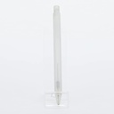 Muji Polycarbonate mechanical pencil (with rubber grip), 0.5 mm WHITE 