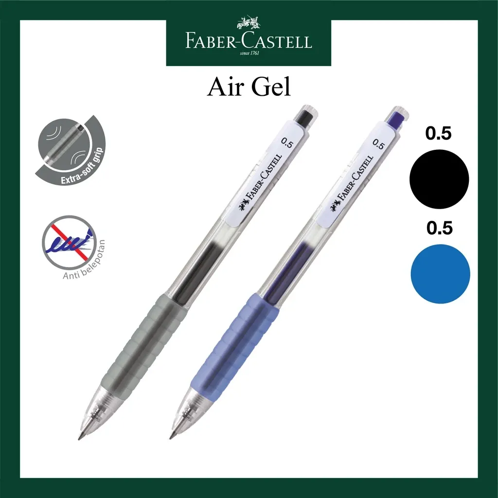 Faber-Castell Air Fast Gel  Pen 0.5