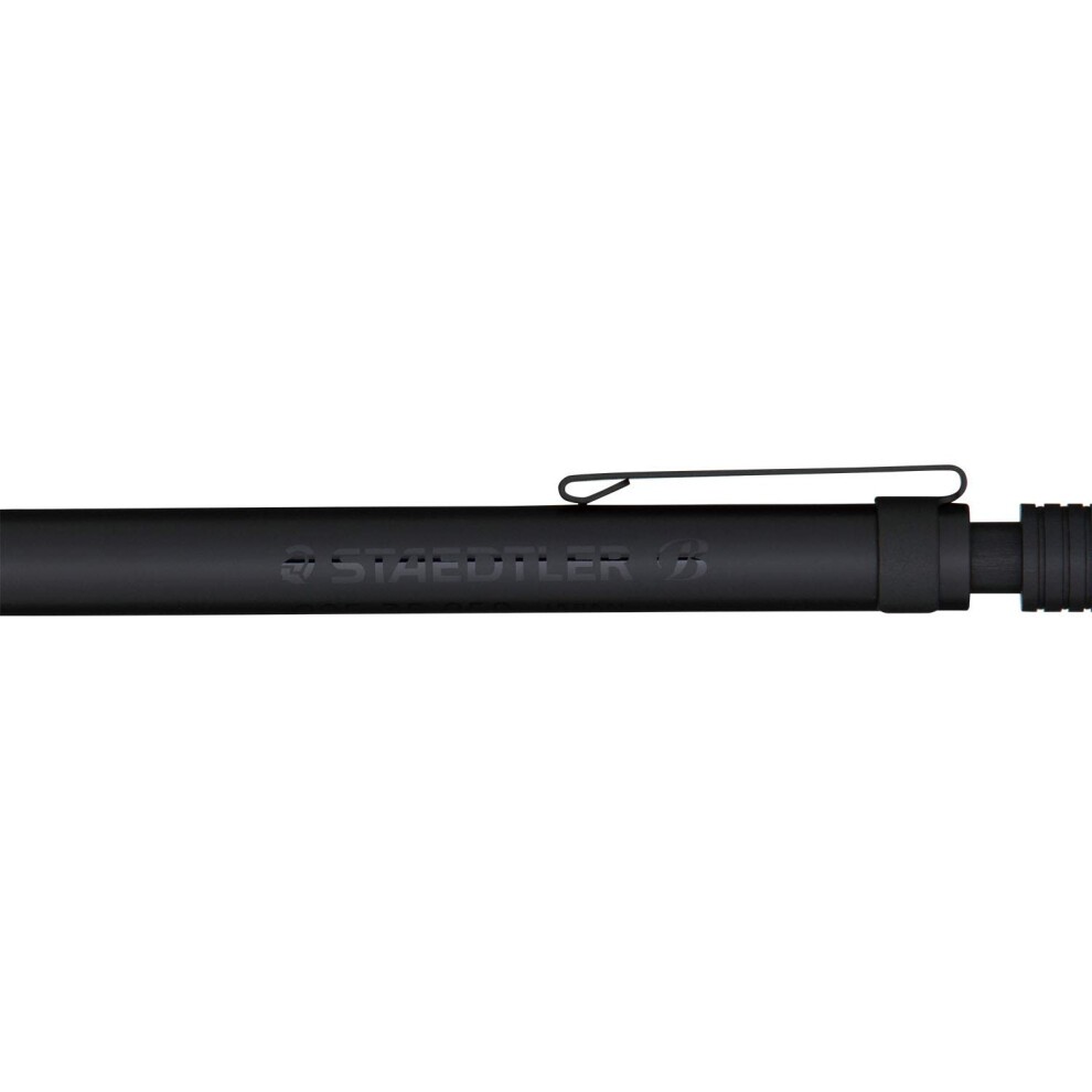 STAEDTLER 35-20B Mechanical Pencil, 0.08 inch (2 mm), All Black