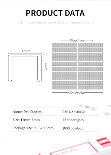 Deli Staper Pin 24/6
