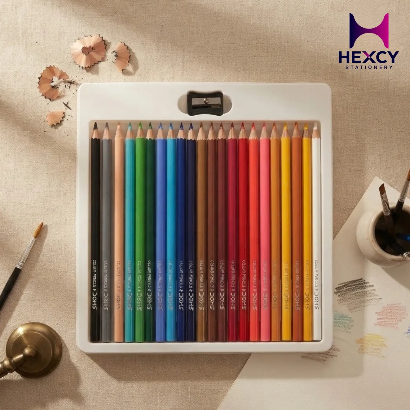 DOMS Full Size Colour Pencil 24 Shades