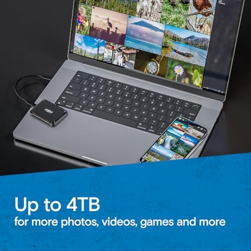 Crucial X9 External SSD 1TB USB 3.2/Type-C Gen2 Compatible - Max Read Speed 1050MB/s