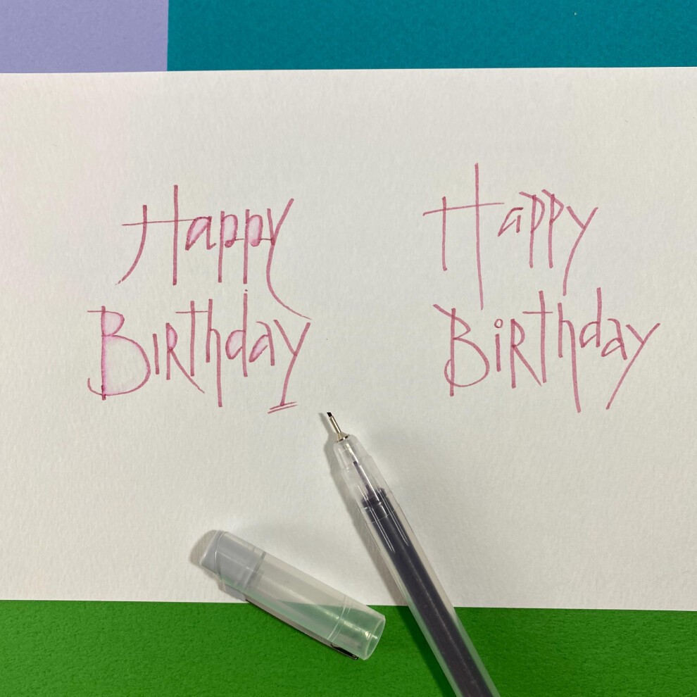 Kuretake Empty Pen Container, Diagonal Tip, Set of 5 ECF160-456