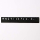 Muji Double-sided ruler, 15cm