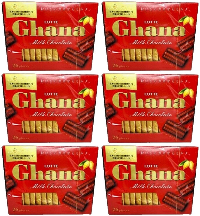 Lotte Ghana Milk Chocolate Excellent