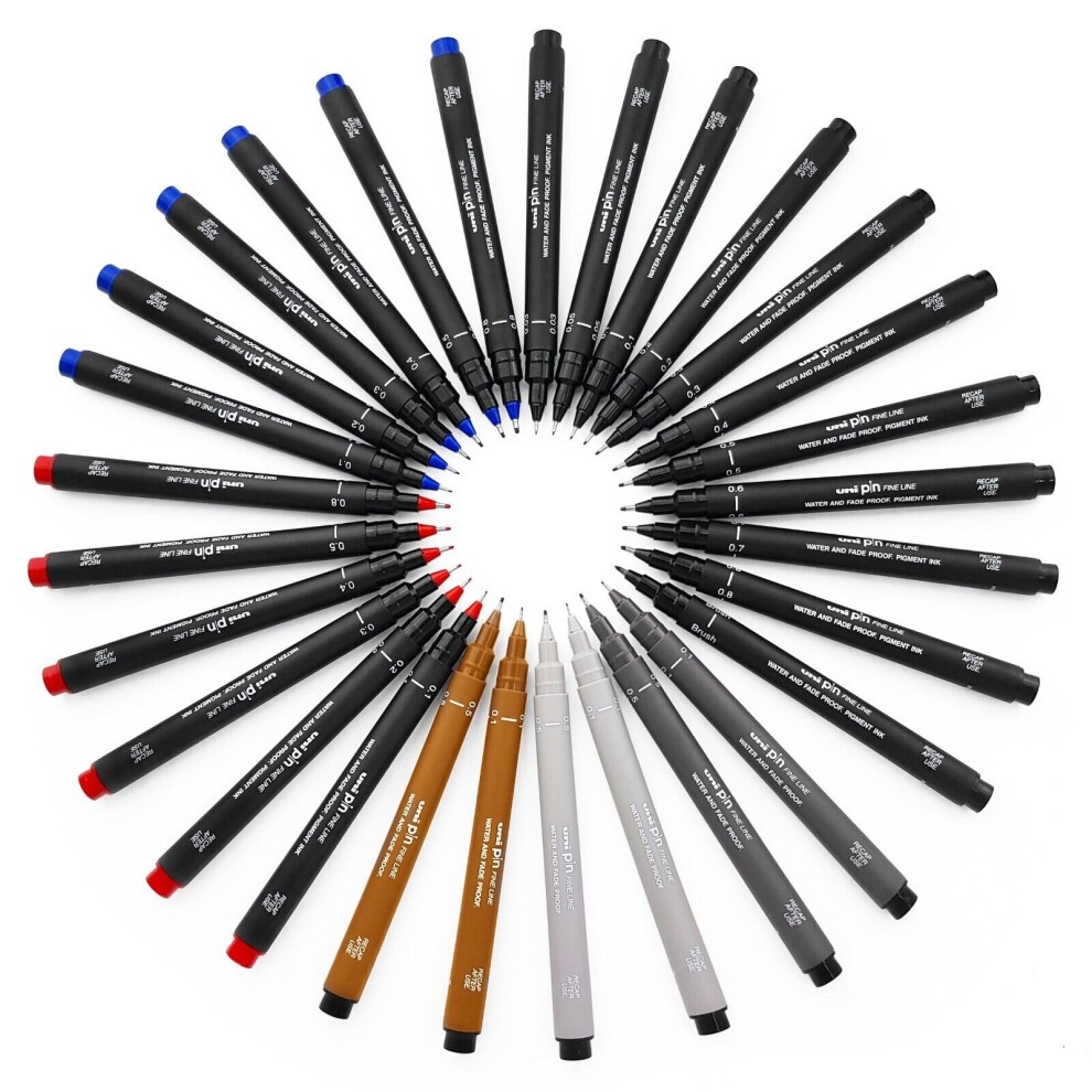 Uni Pin Fine Line Blue 0.4