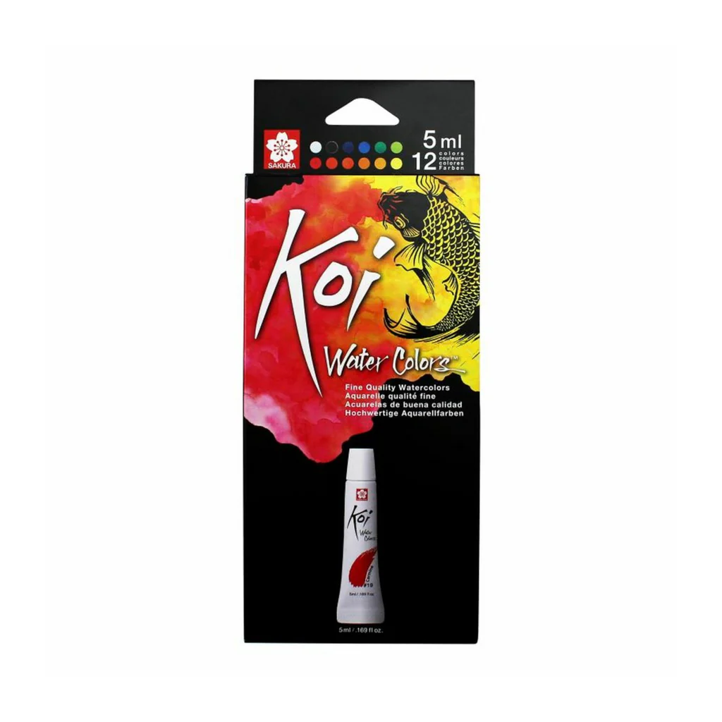[XMW5L-12] Sakura Koi Water Colors,12 C,5 ml