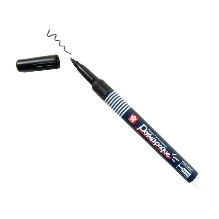 [XZPK-SN#49] Sakura Permapaque Pigment Marker 1.0mm (BLACK)