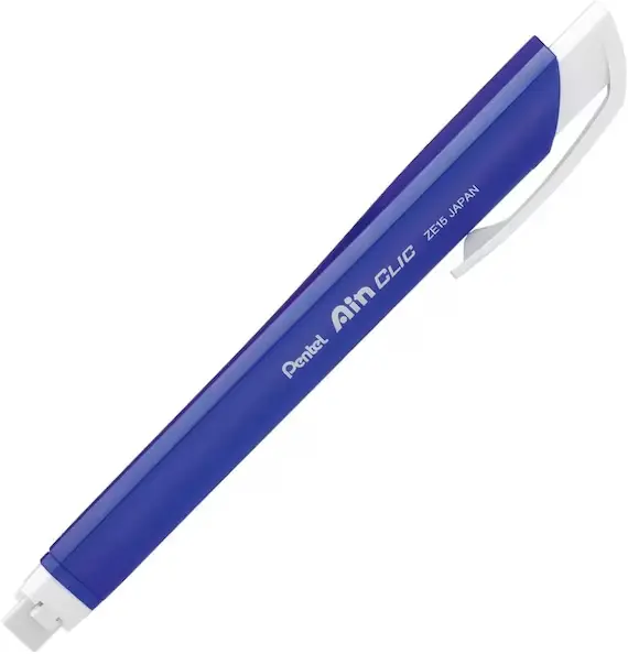 [XZE15-MC] Pentel Clic Triangle Eraser (Blue 1)