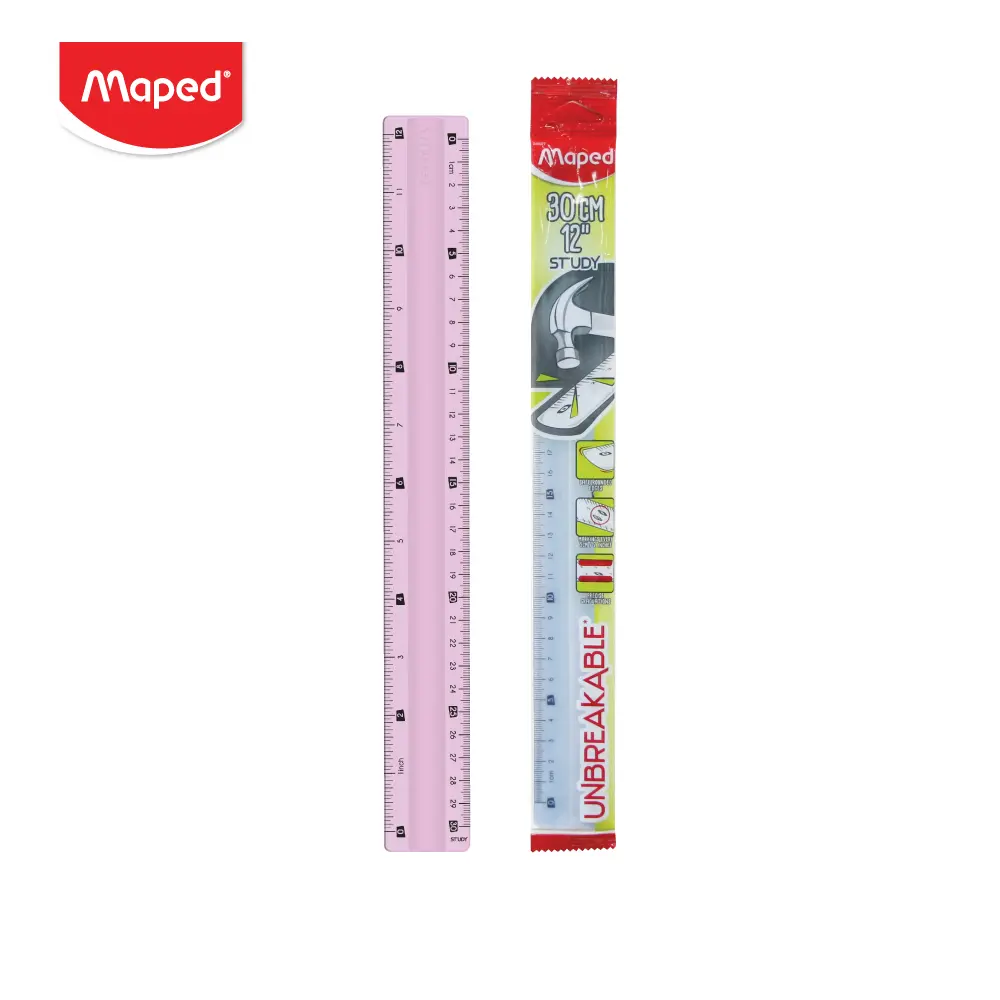 Maped Plastic Ruler 20 cm