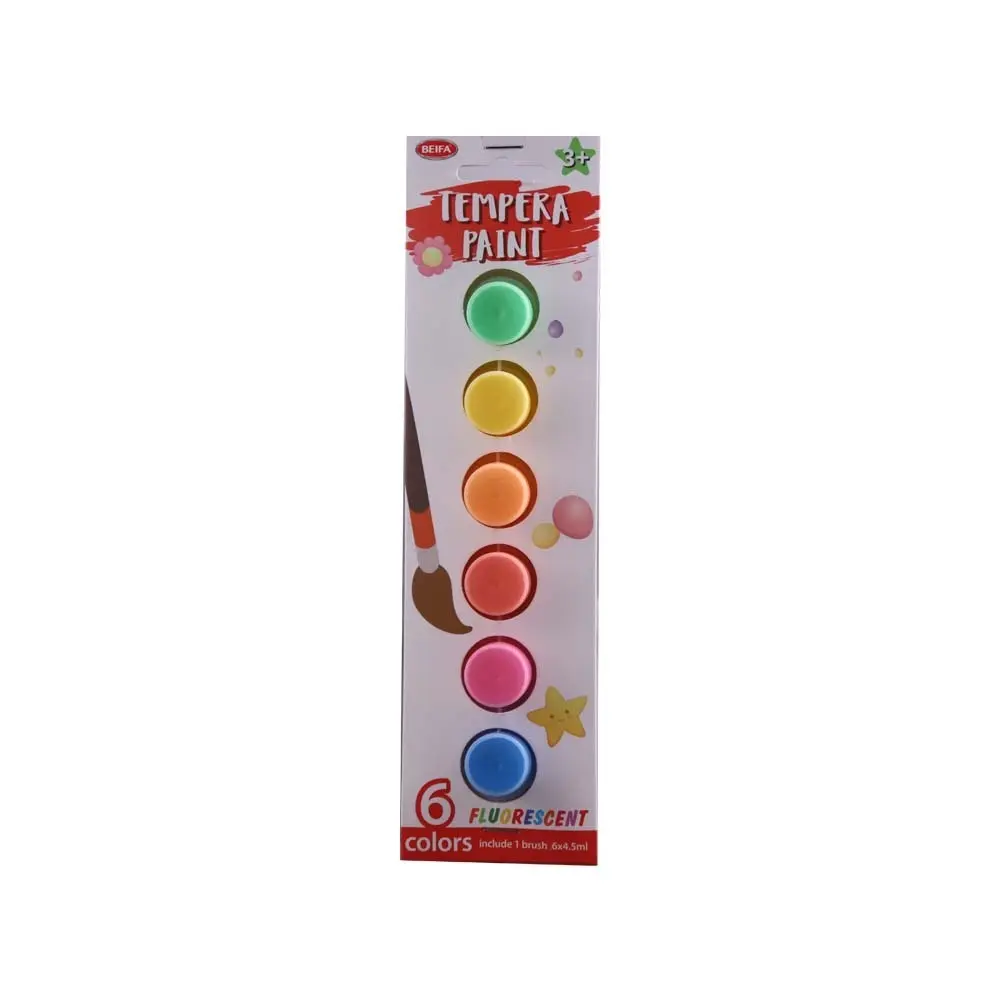 [DD.102.B401] BEIFA Tempera Paint 6 Colors