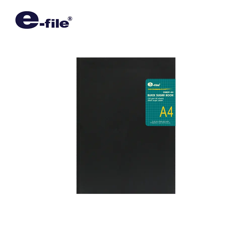 [CNB39-A4] E-File : Black Sugar Book,120 GSM,A4