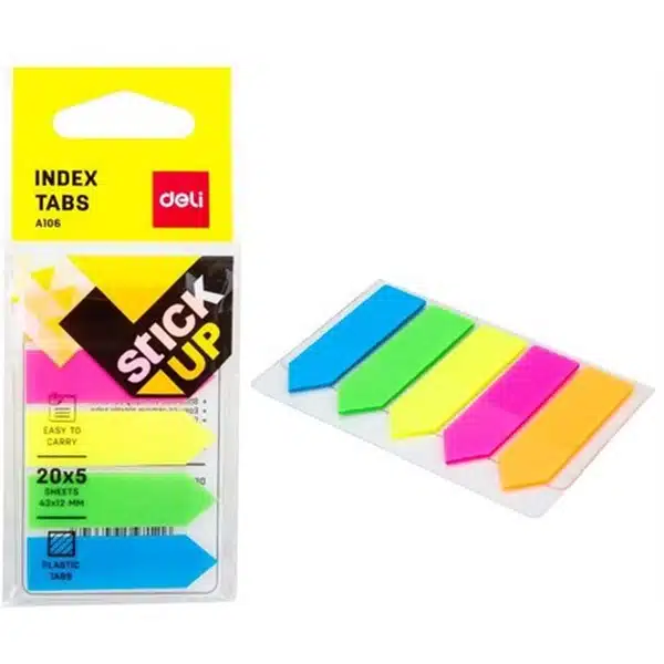 10602 Index Tabs 45x12mm