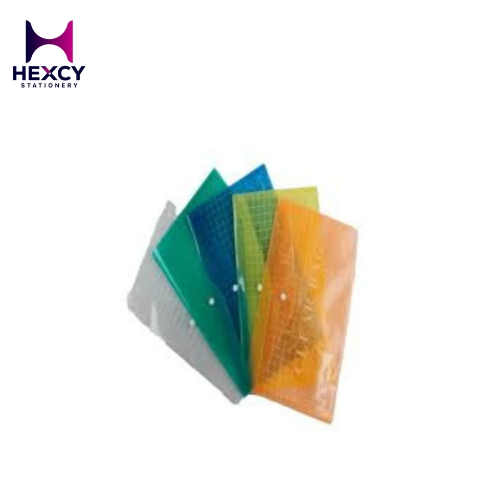 [9383A5] Flamingo envelope clear bag