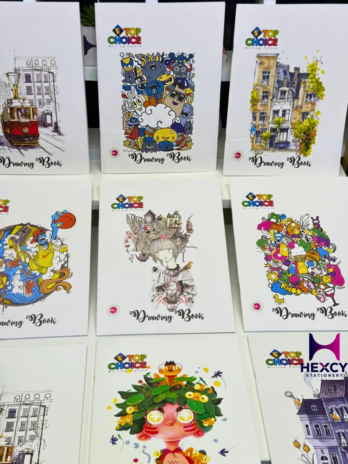 [S008] Top Choice Super Margin Drawing Book