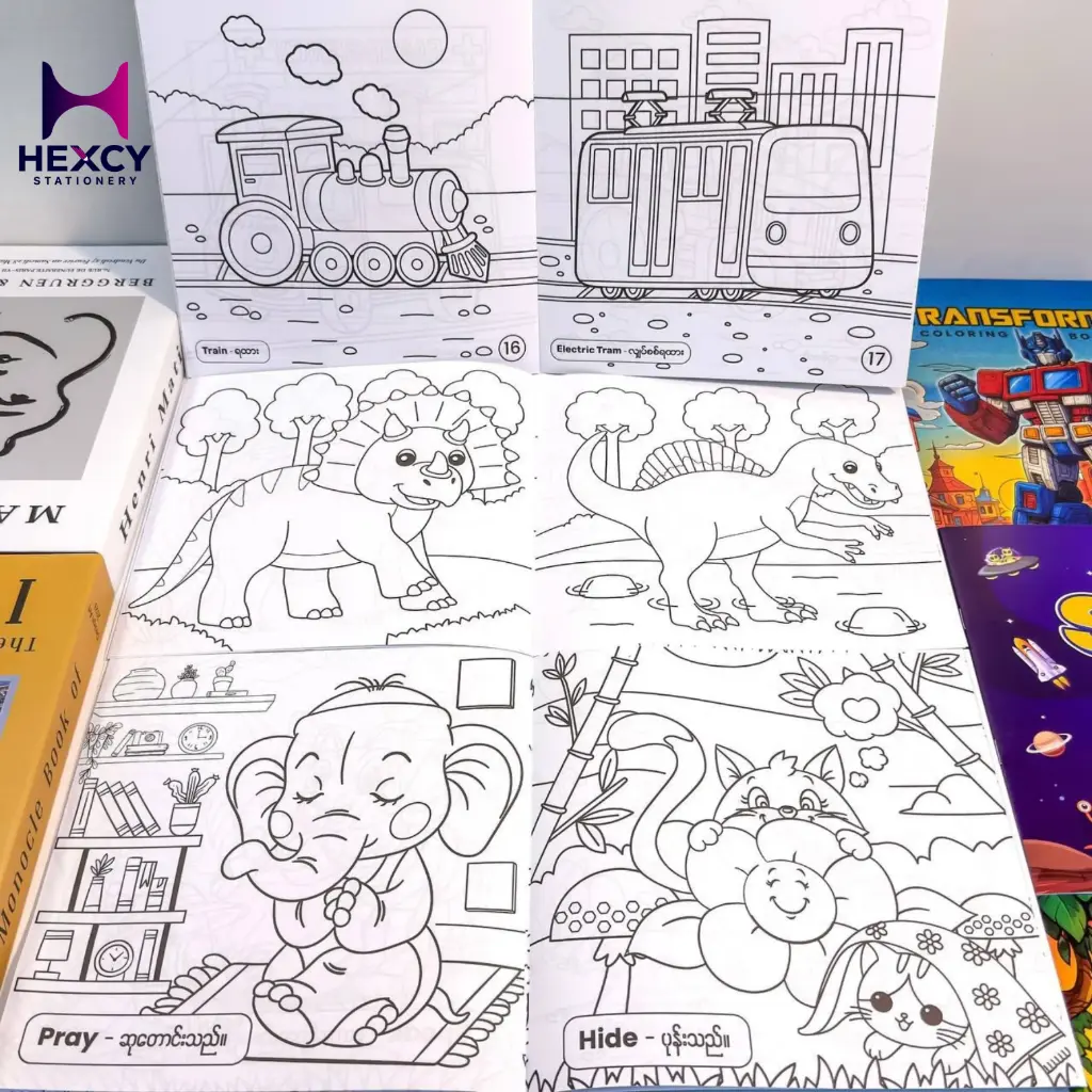 Coloring book Animal Activities 1