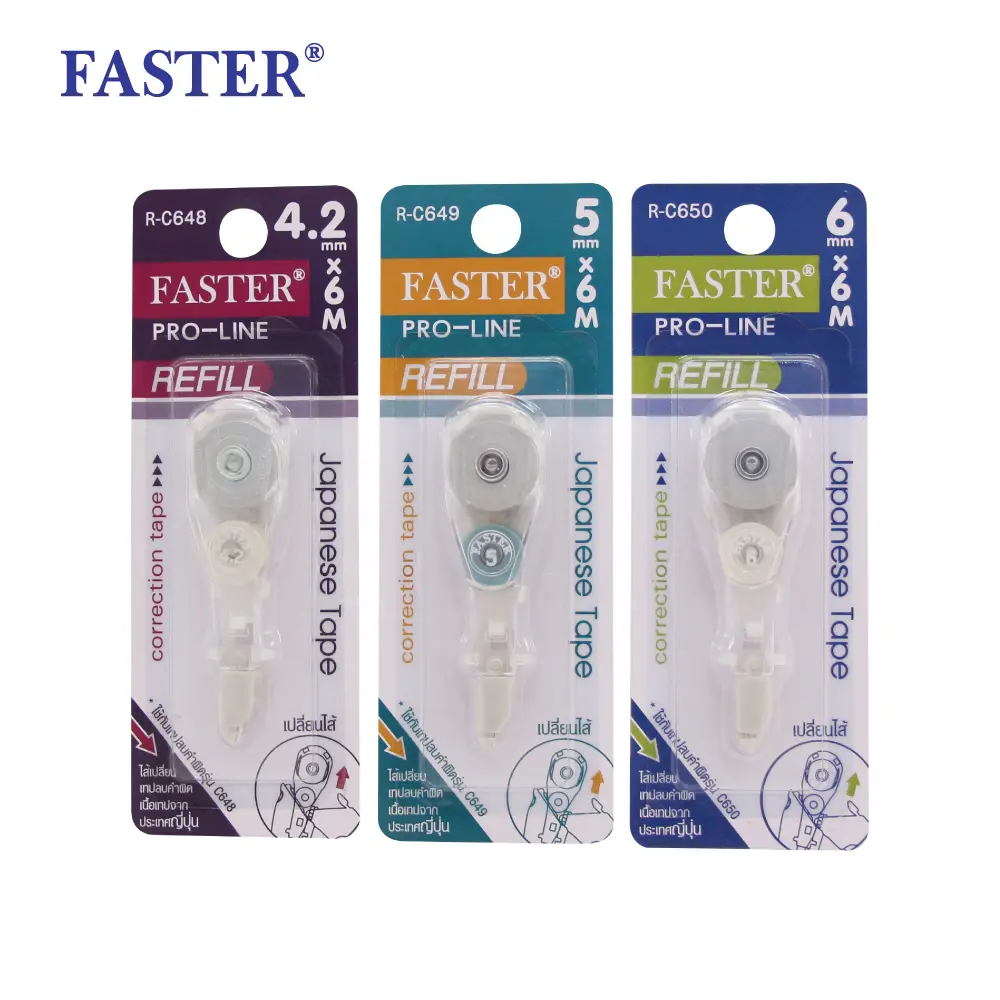 Refill For Faster Correction Tape