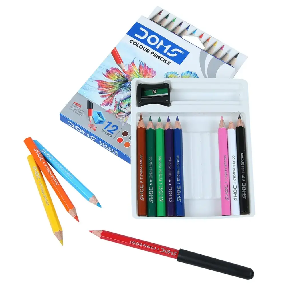 DOMS HALF SIZE COLOR PENCIL