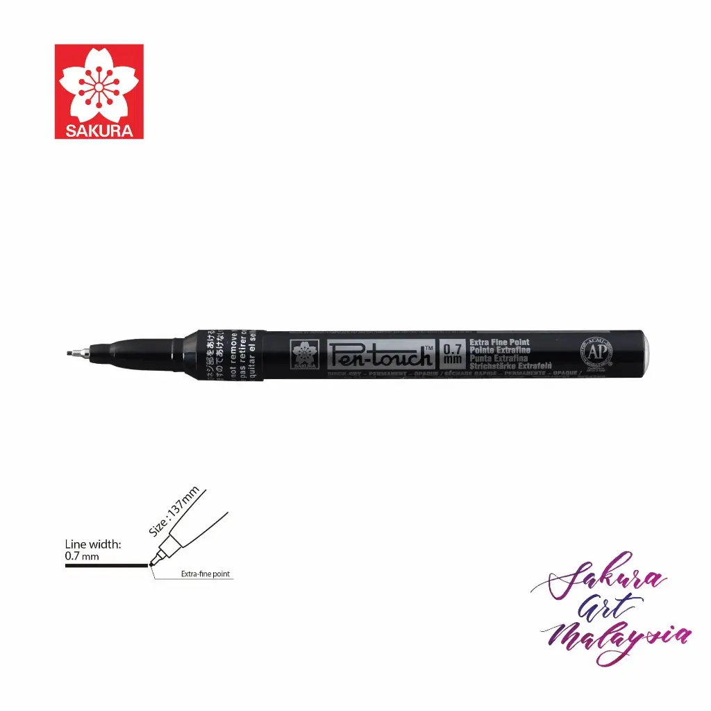 Sakura Pen touch Fine Point (BLACK)