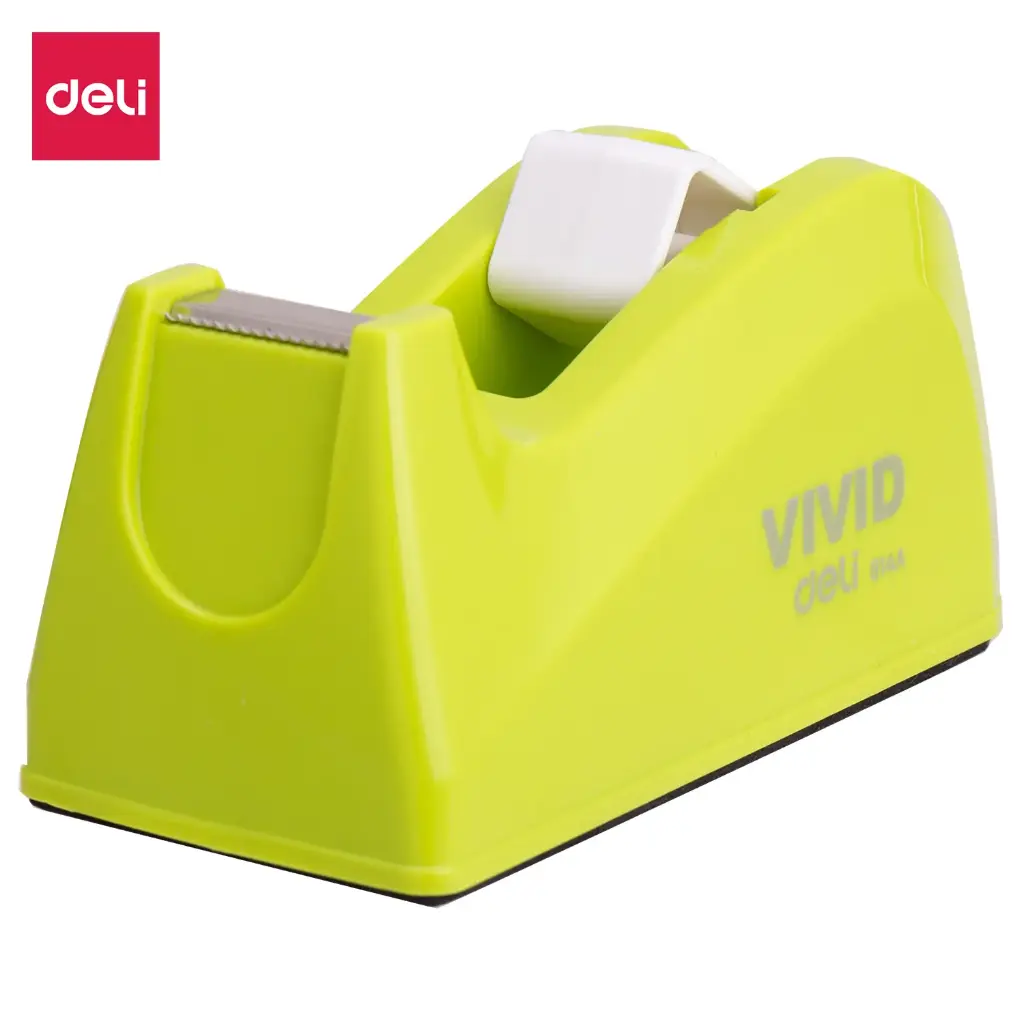 [E814A-GR] Deli 814A Tape Dispenser (Green)