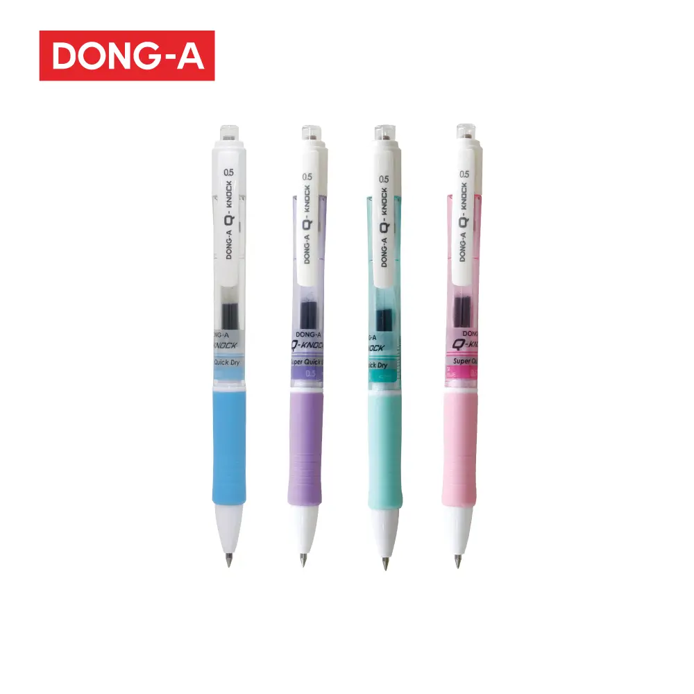Dong-A Q-Knock Super Quick Dry Gel Pen 0.5