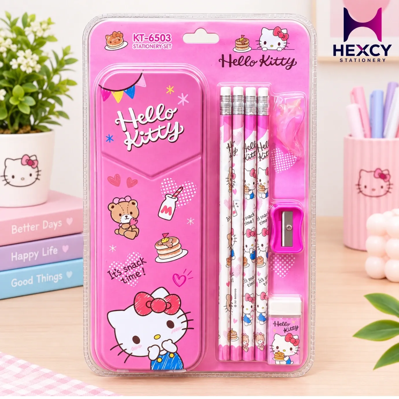 [KT-11012] MT - HELLO KITTY 12 PCS HB Pencil