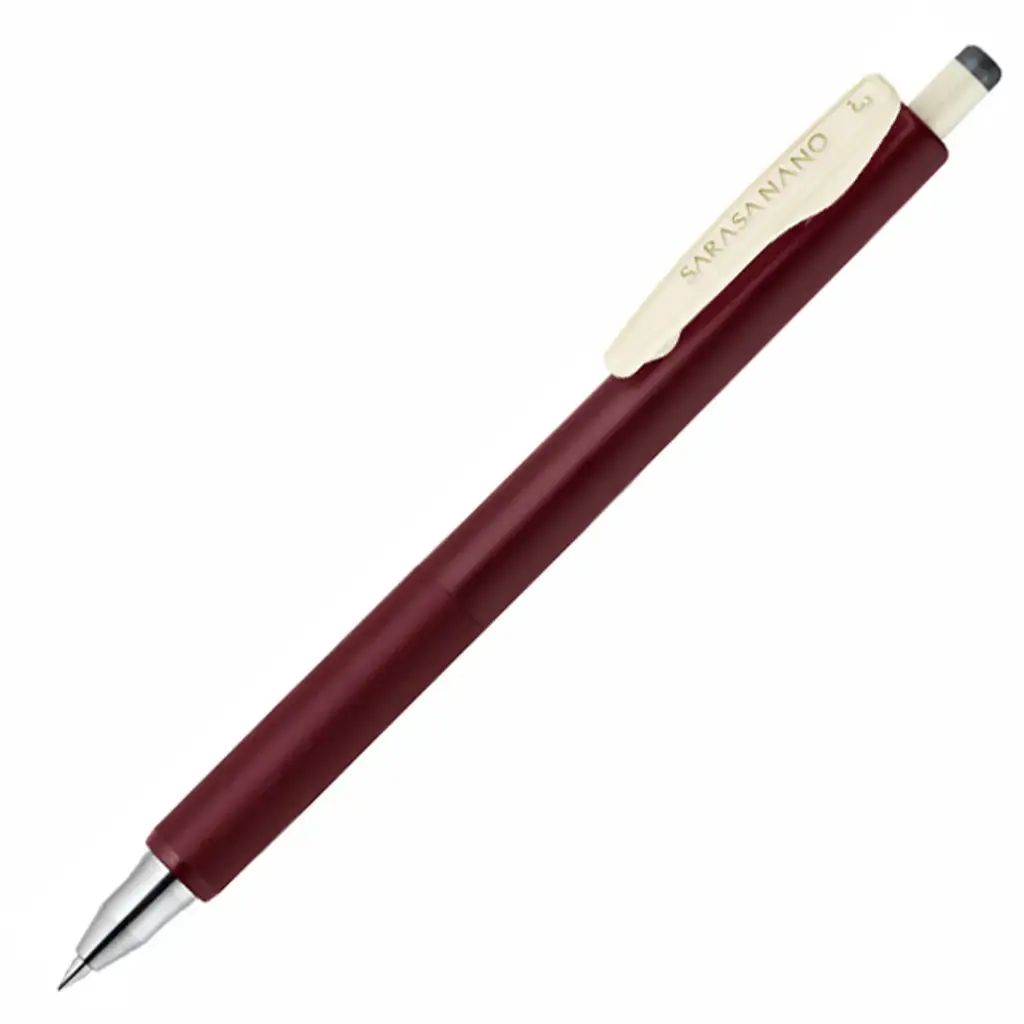 [JJH72-NGO--SHA-VRB] Zebra Sarasa Nano Gel Pen 0.3 (RED BLACK)