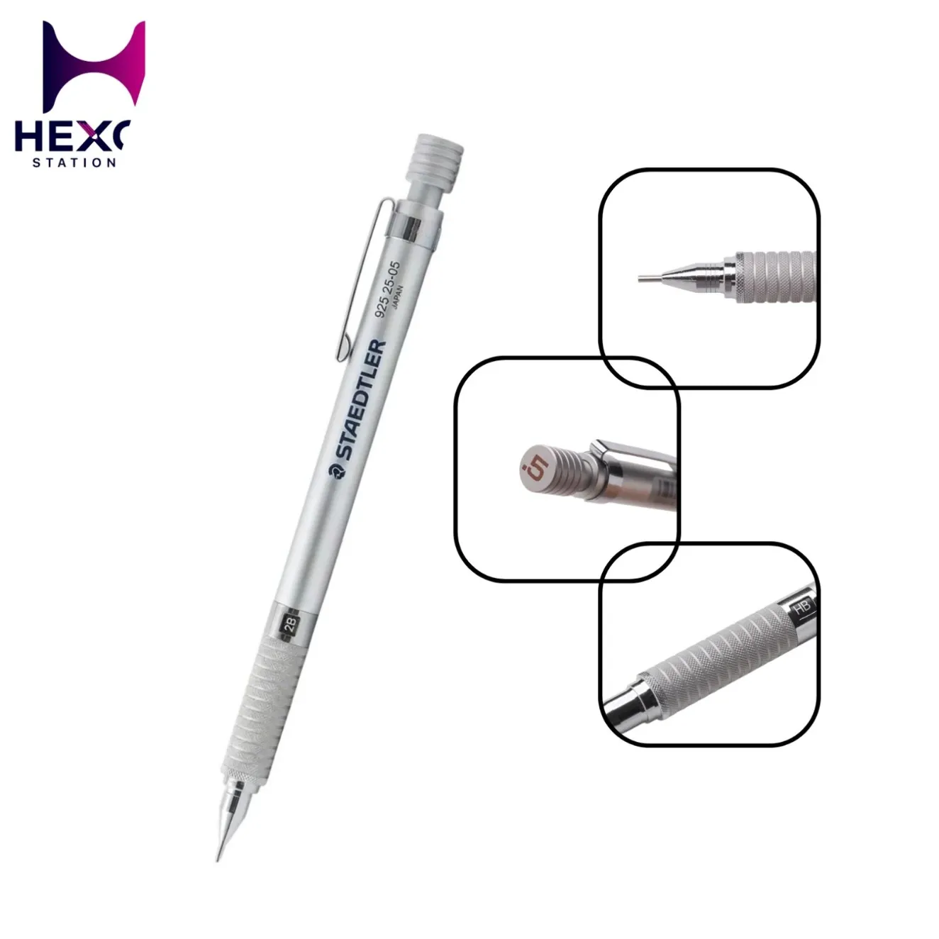 [925 25 05] Staedtler 925-25 Drafting Mechanical Pencil 0.5mm