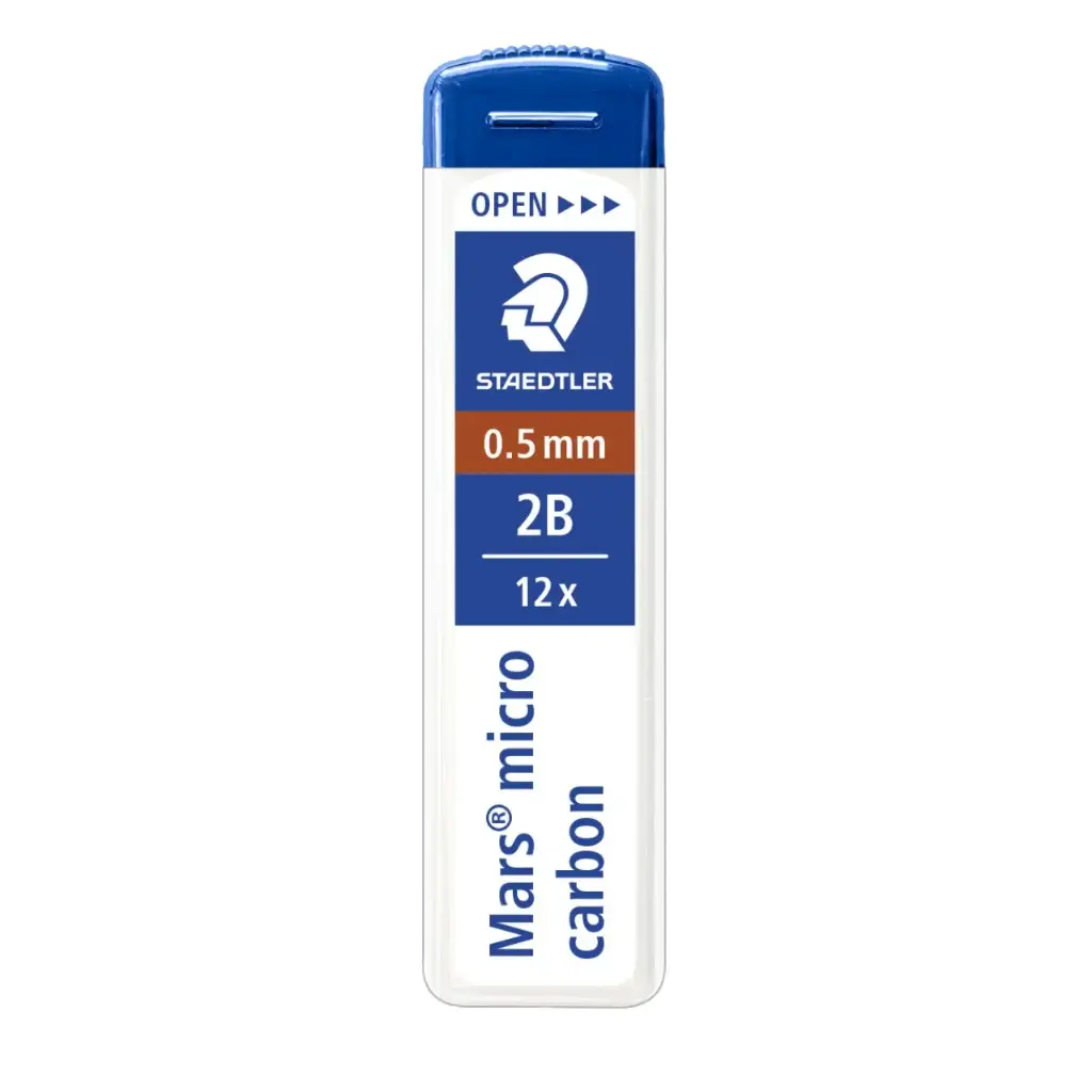[250 05-2B] Staedtler MARS Micro Carbon Lead 0.5mm 2B