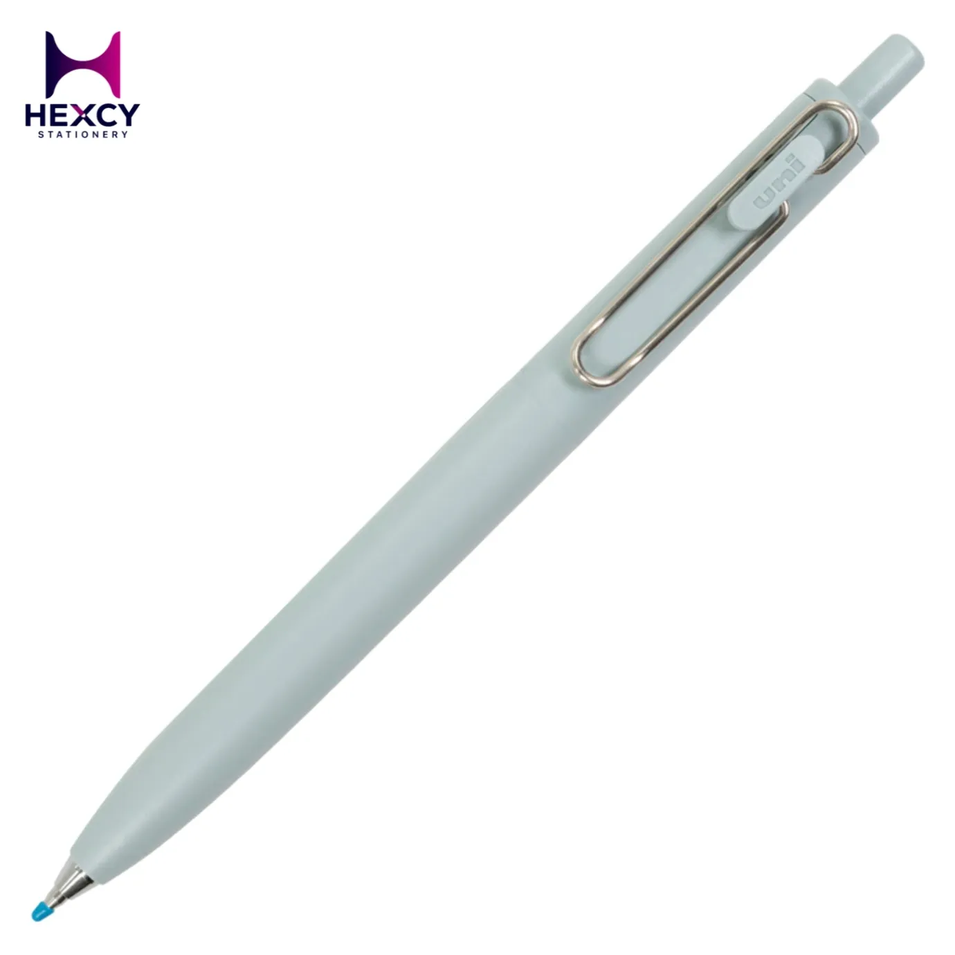 [UMN-SF-05 .6] Uniball One F Series 0.5 Black Ink (Green)