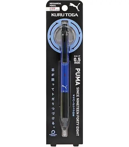 [PM515BL] Uni Kurutoga KS Model Puma Edition 0.5mm (Navy)