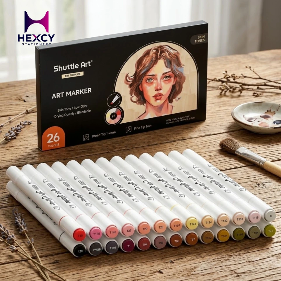 [SASMK26-upc] Shuttle Art 25 Pcs Color Skin Tone Set