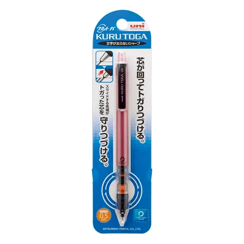 [M5-452 1P.13] Uni Kurutoga Pipe Slide Model  0.5mm (Pink)