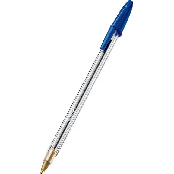 [MSP10-BLU] BIC Cristal Extra Smooth Ballpoint Pen 
