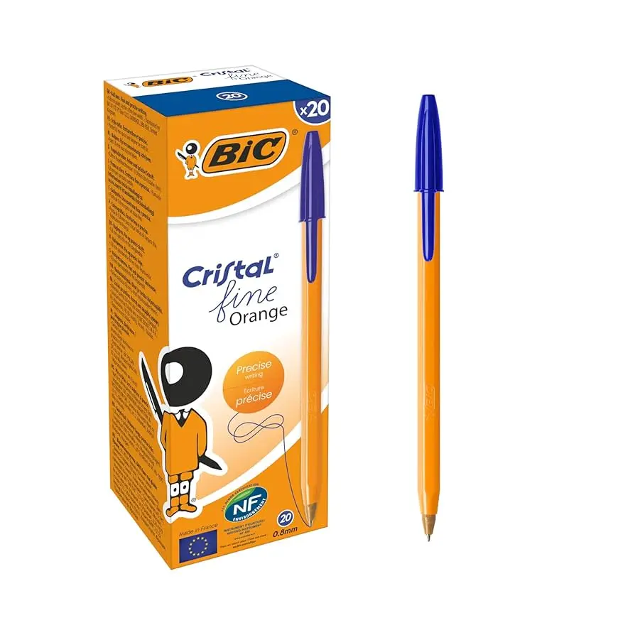 BIC Cristal Extra Smooth Ballpoint Pen 